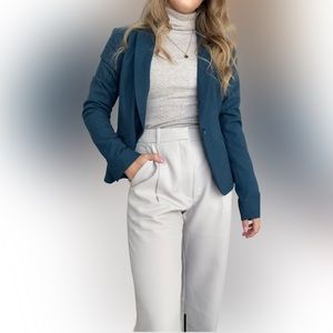 Gorgeous EUC RW&Co Teal Blazer -  2